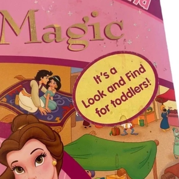 Bundle of 2 Disney Princess Magic First Look and Find for TODDLER Hard cover - Picture 6 of 6